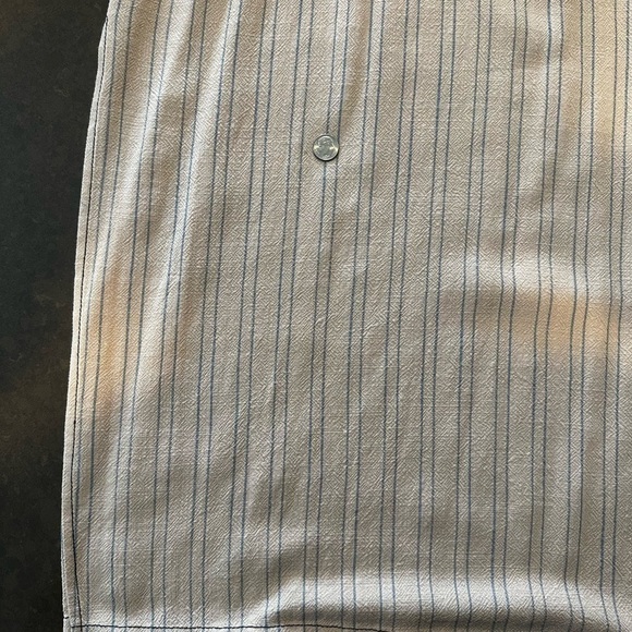 FREE People Audrey midi Belted shirt dress. Size Small/Petite. - Picture 8 of 9